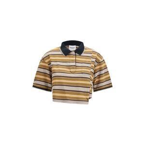 Marant Etoile Beige Cotton Polo Women's Shirt